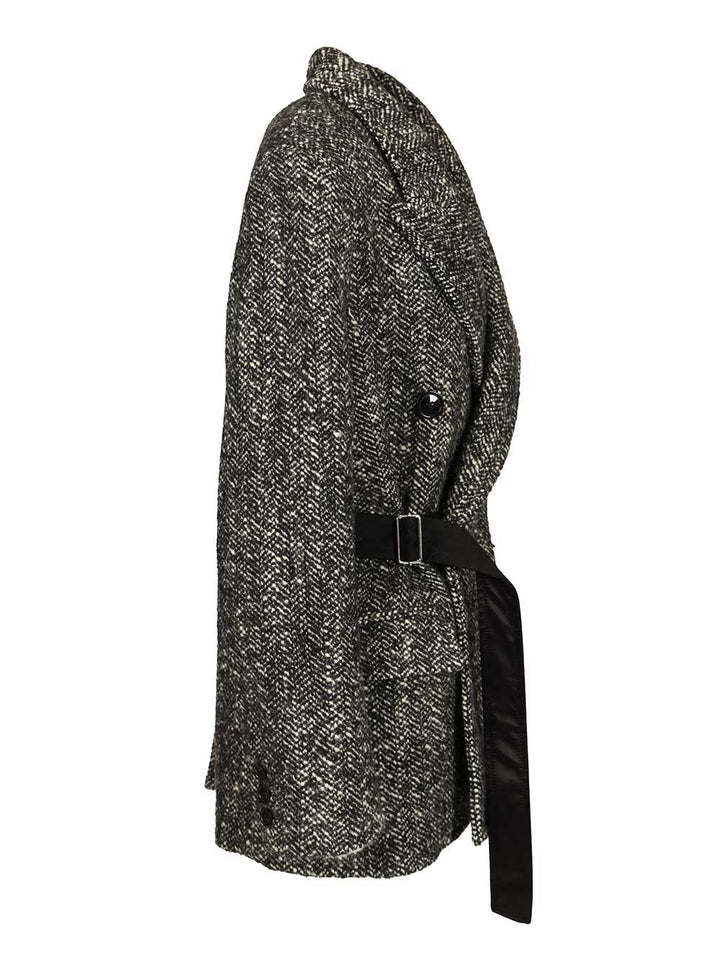 Isabel Marant Ezzia Coats - Black | b5b51c3e48fd22a99832e9c596a221f55c01190b