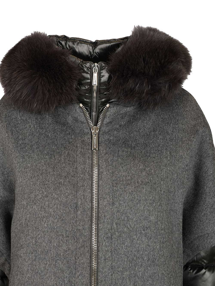 Moorer Pegaso Coats - Grey | f125e4939112f0f1ae55b0618075da7c4d5f42b1