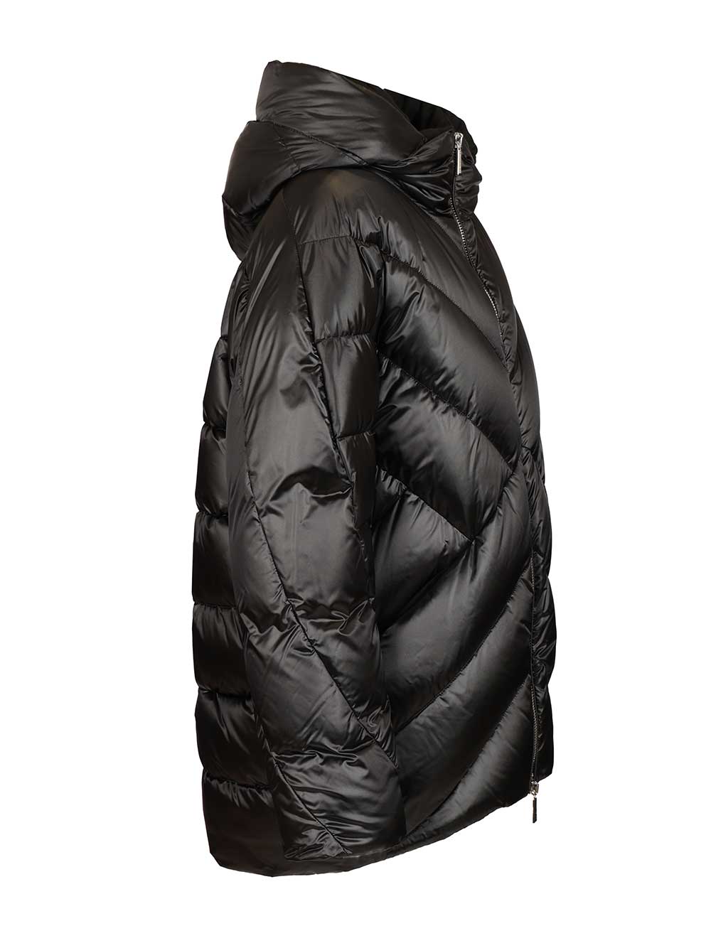 Moorer Wanita Coats - Black | 26ba2e034c810c8d558a346bc78b39590a843a10