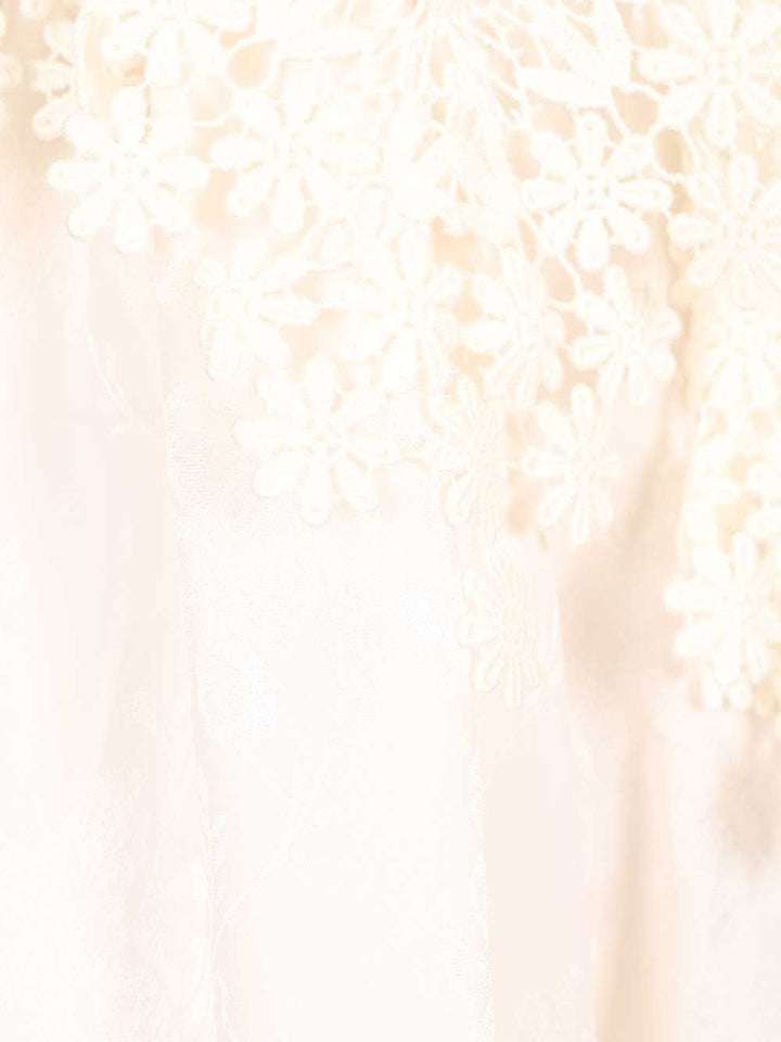Chloe' Blouse With Maxi Collar Shirts - White | 37864a93e2c8f325a4b29176c5c759e9b70eceee
