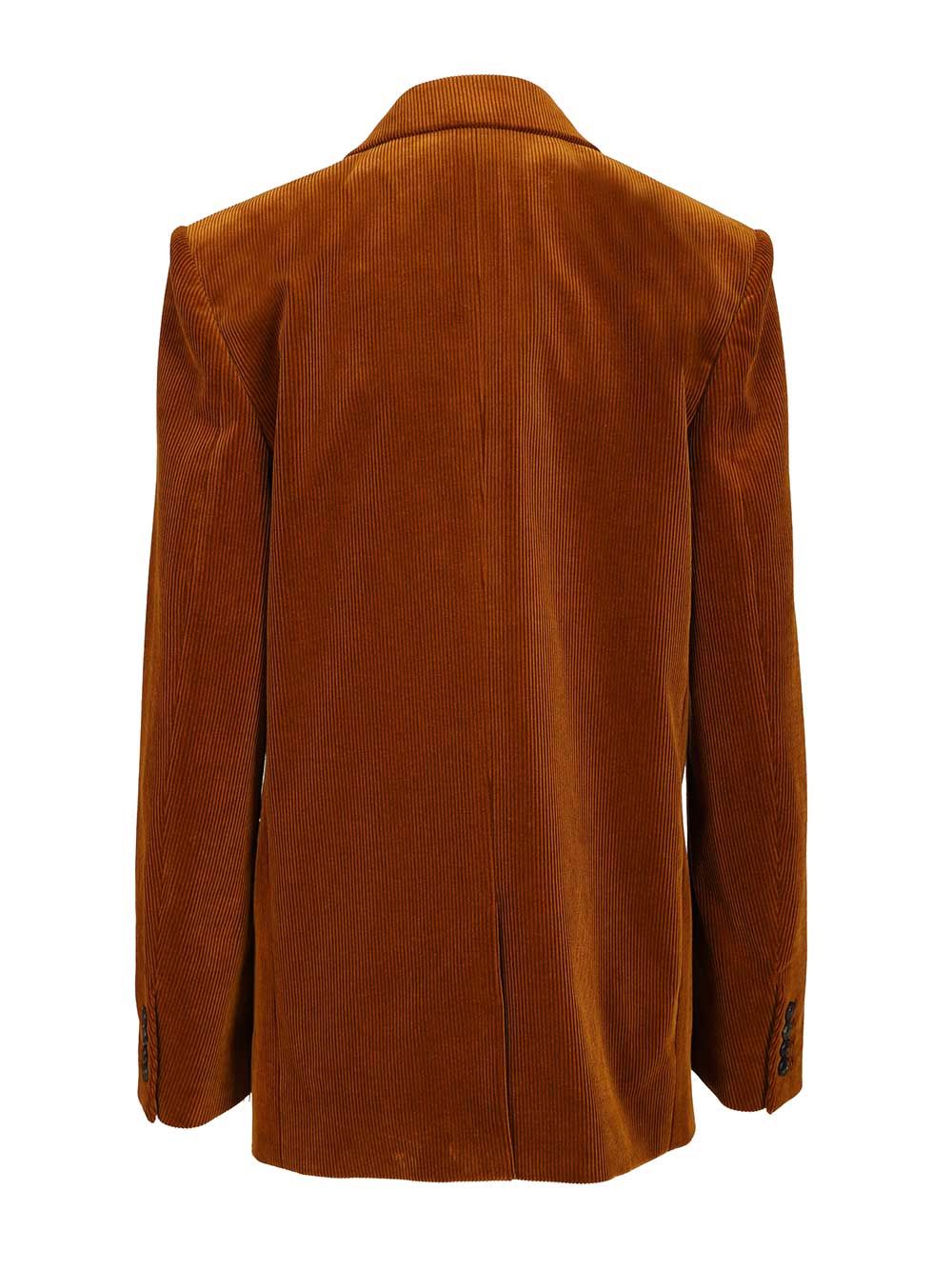 Saint Laurent Corduroy Jacket Jackets - Brown | a5b281dd4c37068076fc60514ec9b423c3779978