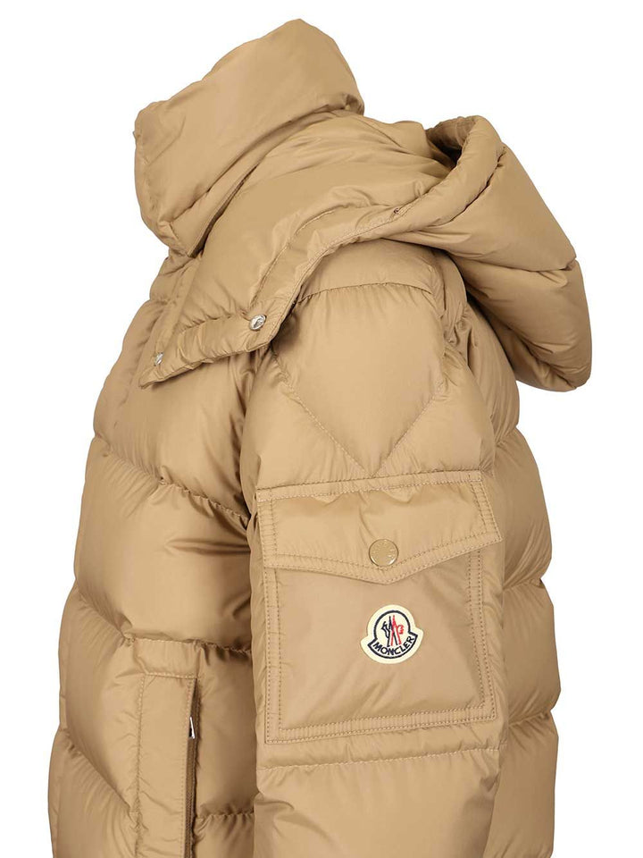Moncler Moncler Maya 70 Short Down Jacket Jackets - Brown | eb525f65fa1e77d4fe25c7a154566b6069a839da