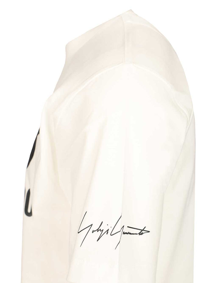 Adidas Y-3 Nbhd Logo T-Shirt - White | da1dd85c6cb834a19e80796f76aa6ff1fbded824