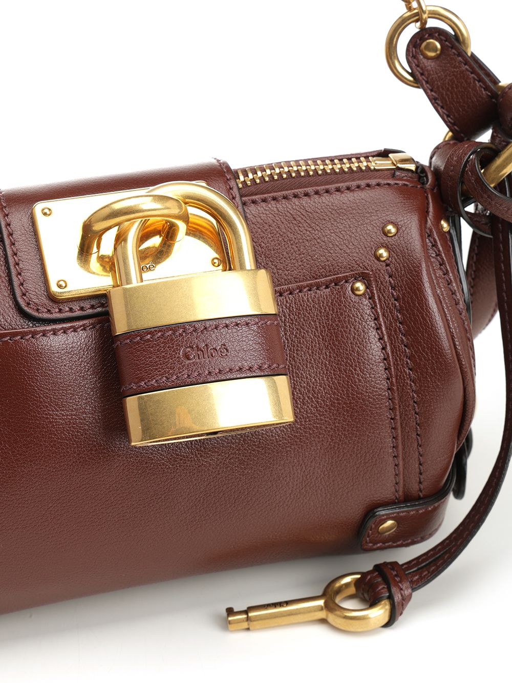 Chloe' Small Paddington Chain Bag Shoulder Bags - Brown | f54ee62052aade6e247b2895c594a5f767a04615