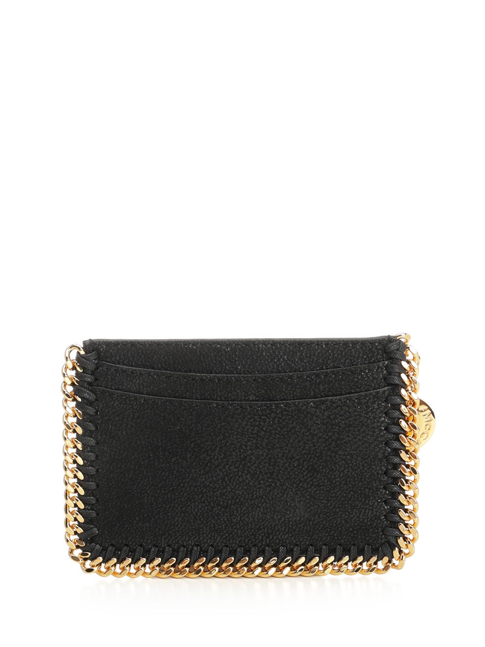 Stella Mccartney Falabella Card Holder Wallets - Black | ae2b8d09bc4f89ac91e8417c93403213f5000226