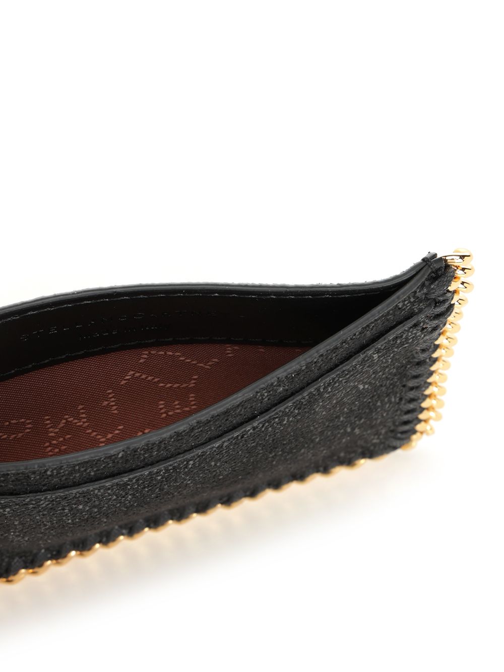 Stella Mccartney Falabella Card Holder Wallets - Black | a4baad4aa8053d9d335ba1ad2ab0b8d72cea85c6