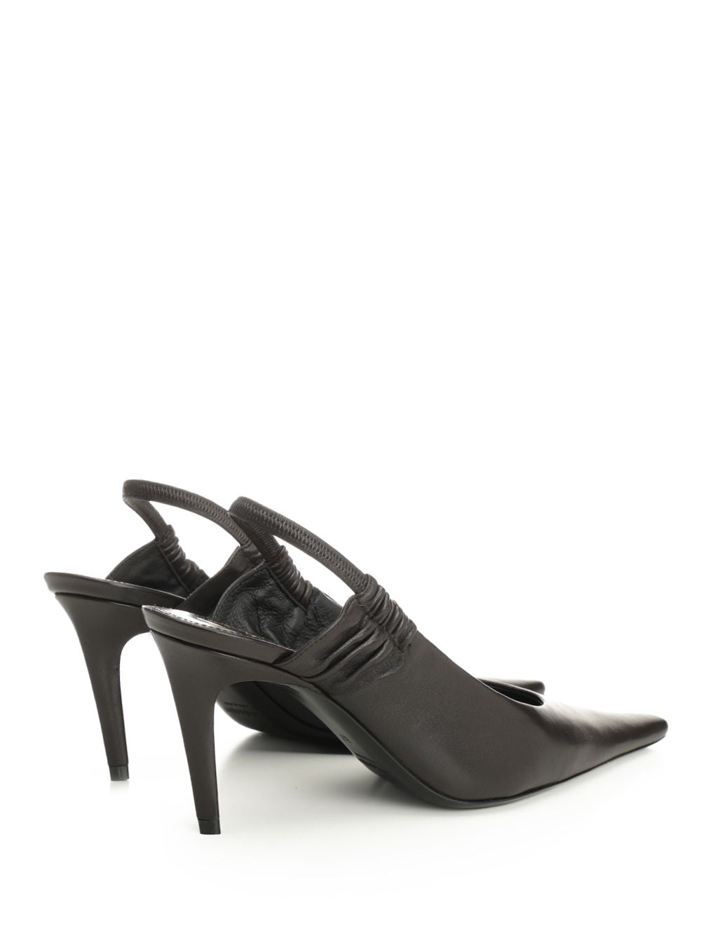 Saint Laurent Anne-Marie Décolleté Pumps - Brown | f24557cb30d6cfbd7291fb9fcac87f3347d1cb03