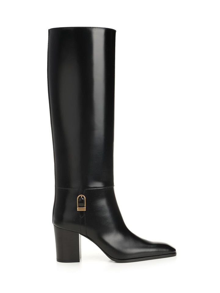 Saint Laurent Julia Boots - Black | 2fd87c7e6ac8c0ac508f4262e507dbc61b8255aa