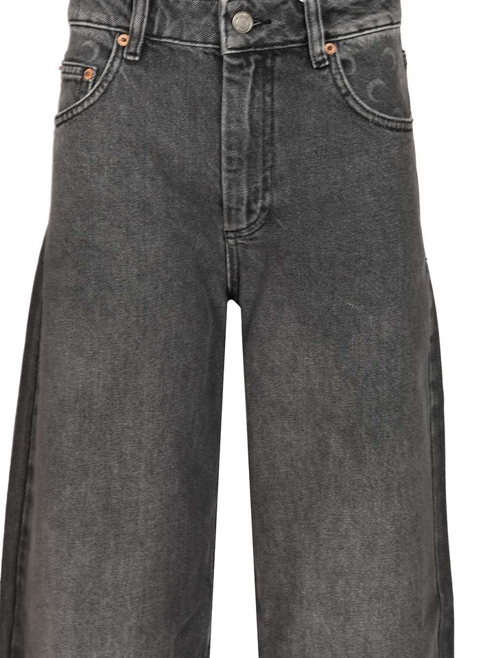 Marine Serre Moon Laser Jeans - Grey | 1445e158dac6102d4779a92951e7fd8f90d93adc