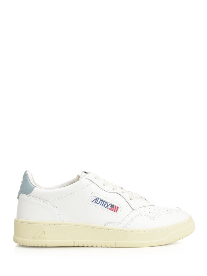 Autry  Medalist Low Sneakers - Green | f0c5ecf10b2c17964bd2f80f3db76516d8686b56