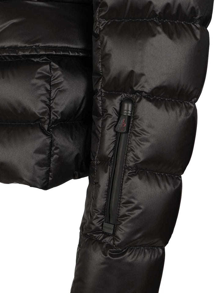 Moncler Grenoble Armoniques Coats - Black | e28d283b36193c6cac6bc8a2abd349316c28b98a
