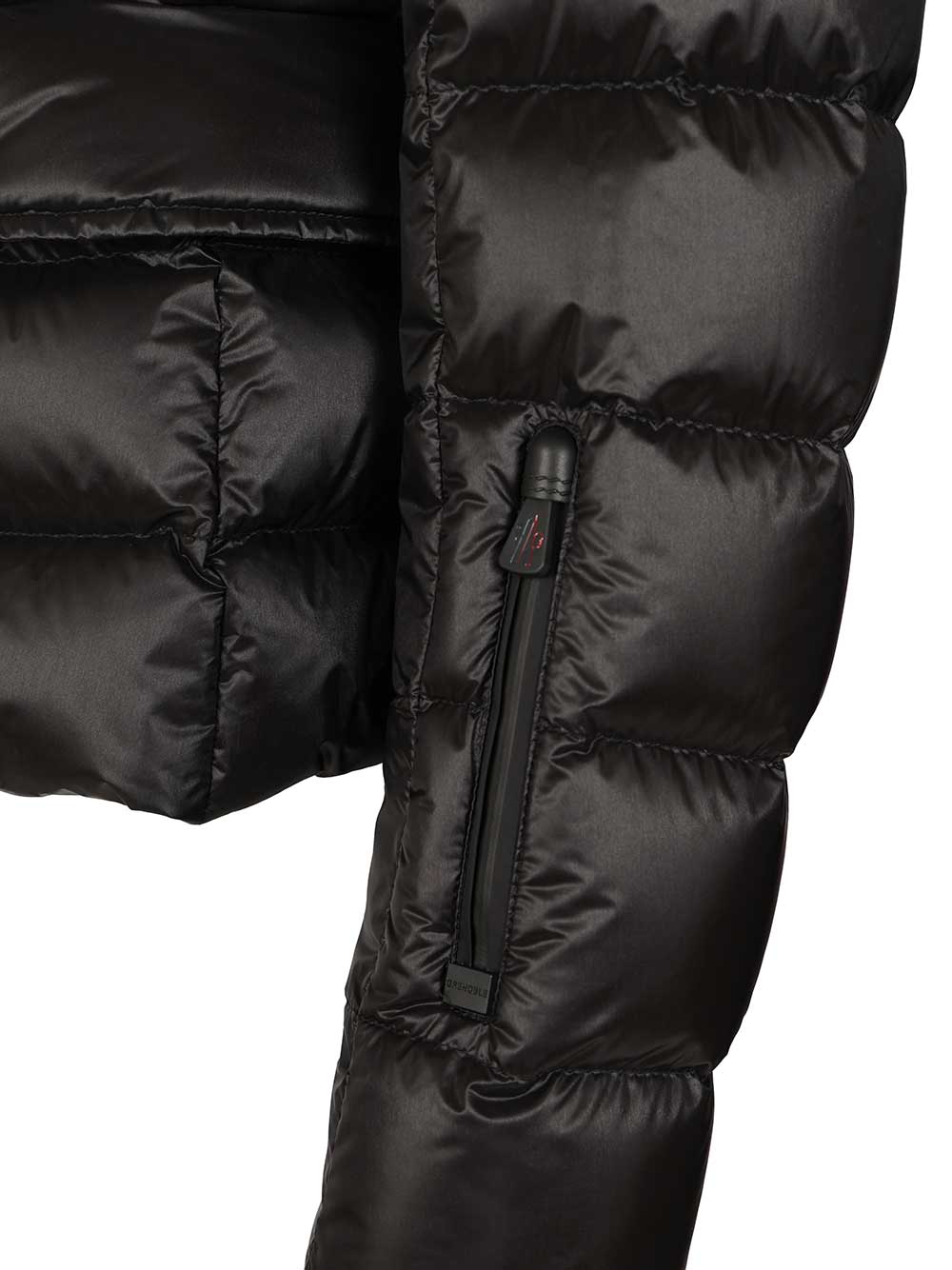 Moncler Grenoble Armoniques Coats - Black | e28d283b36193c6cac6bc8a2abd349316c28b98a