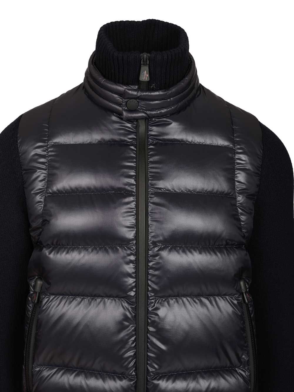 Moncler Grenoble Padded Cardigan Knitwear - Blue | a2b2bdc99d1f354c2cbcfff0b99f0cf344d5276a