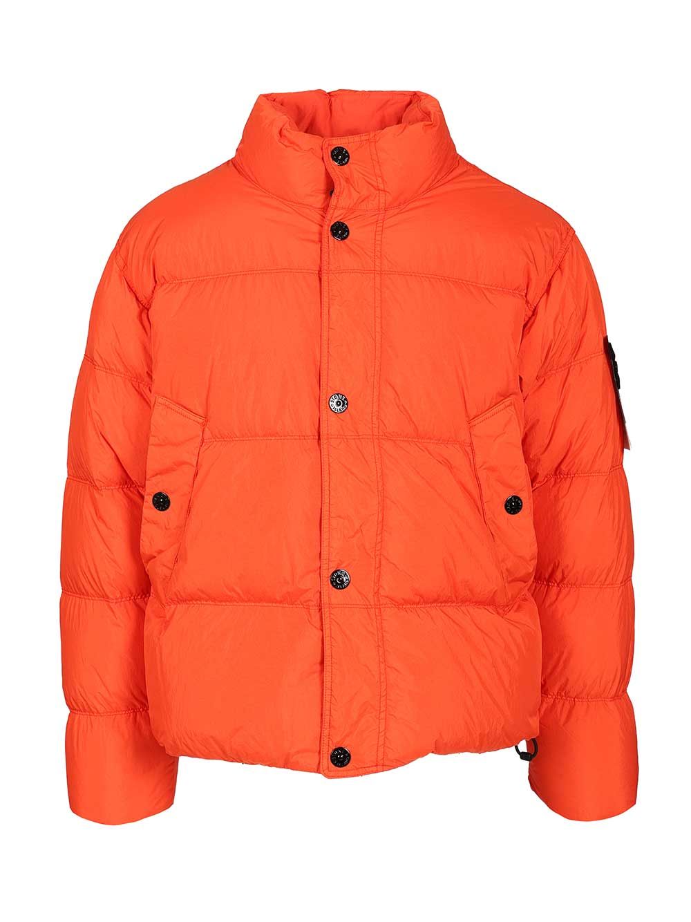 Stone Island Down Jacket In Lightweight Recycled Nylon Reps Coats - Red | 18ec99bf2cb5c1cdc9dace901d2c00302d156fca