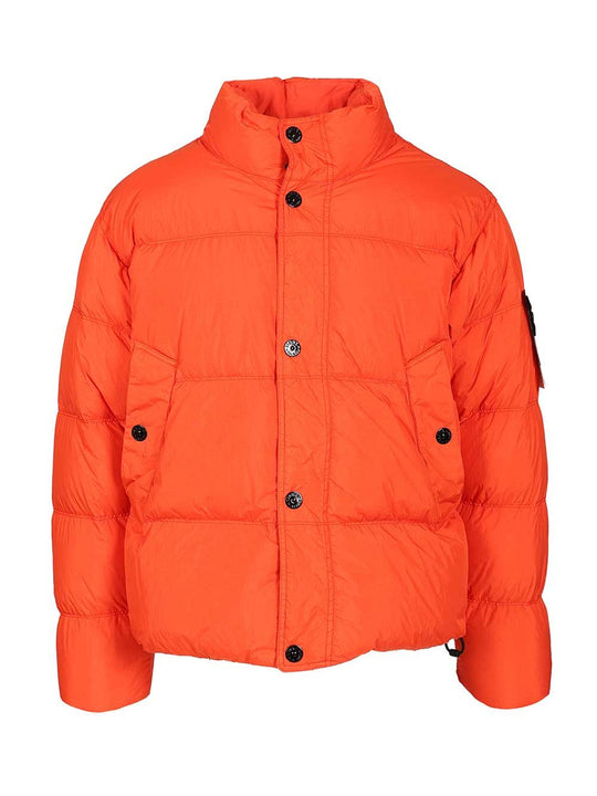 Down Jacket In Lightweight Recycled Nylon Reps Coats Red