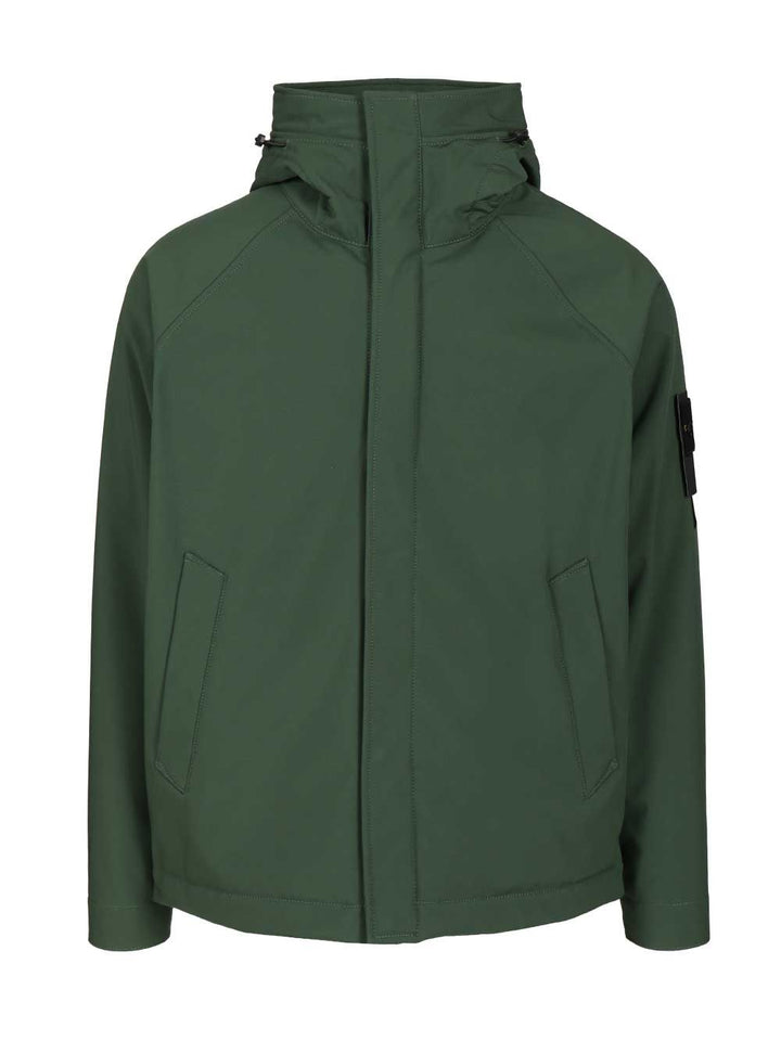 Stone Island Parka Soft Shell-R E.Dye® Jackets - Green | 7823073f514ad1cae11077f4ddd99f61f1d5255c