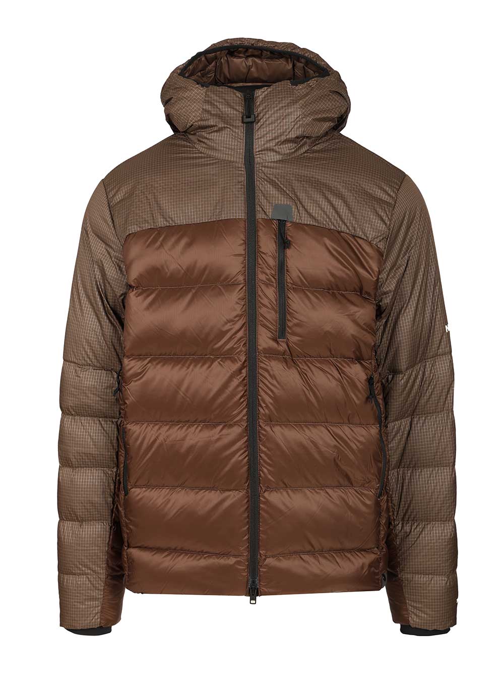 The North Face Kalix Hooded Down Jacket Jackets - Brown | 9e021c87787ecfc551487190107641aaf285661b