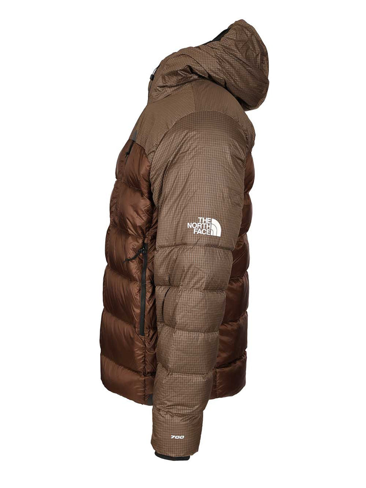 The North Face Kalix Hooded Down Jacket Jackets - Brown | b21f54204cc3fbcba7940fe8dd891a3de417400a