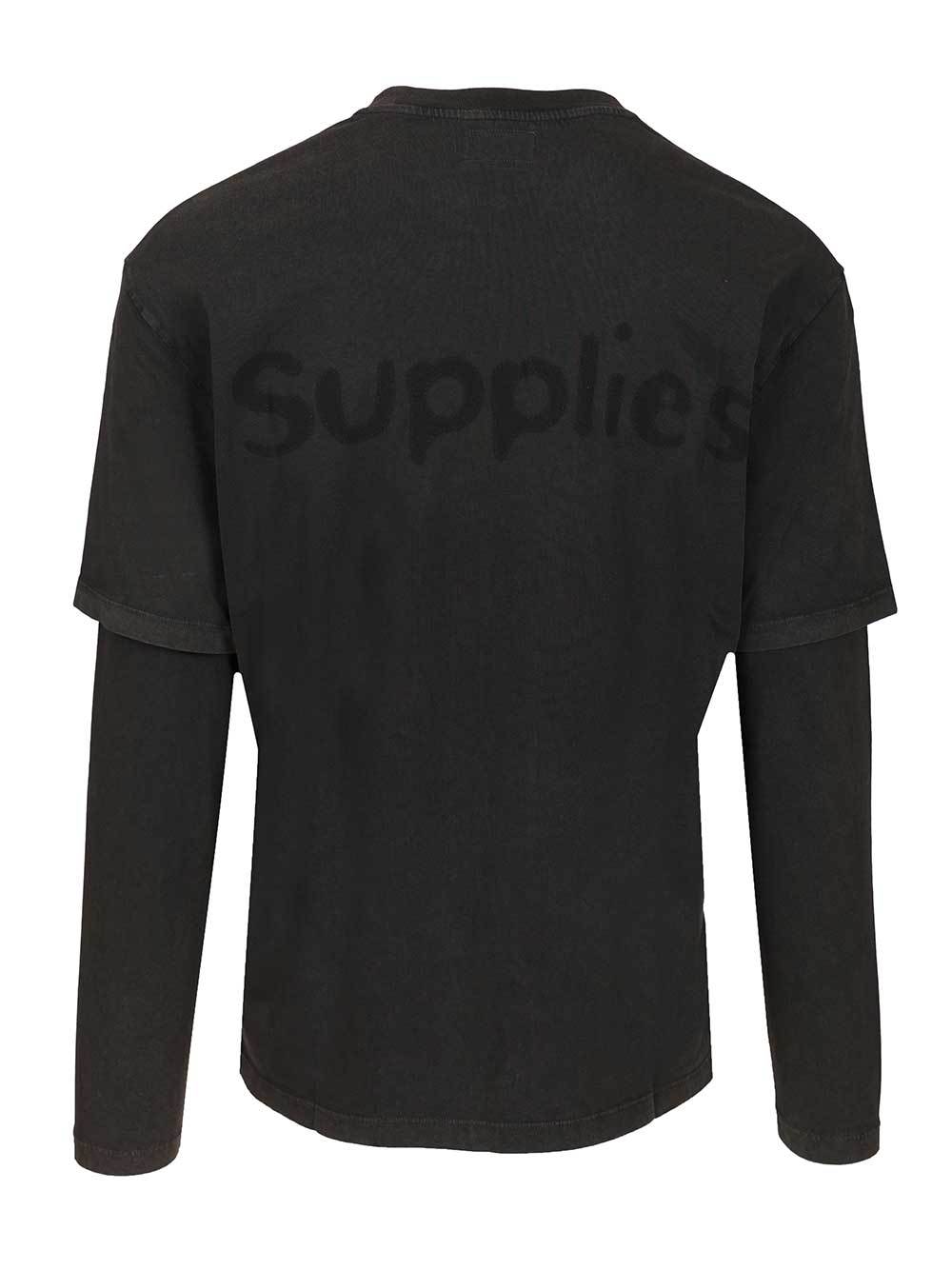 Amish Double-Sleeved T-Shirt - Black | 9042acd699c419eedf325ccf378b28fbd8c444ff