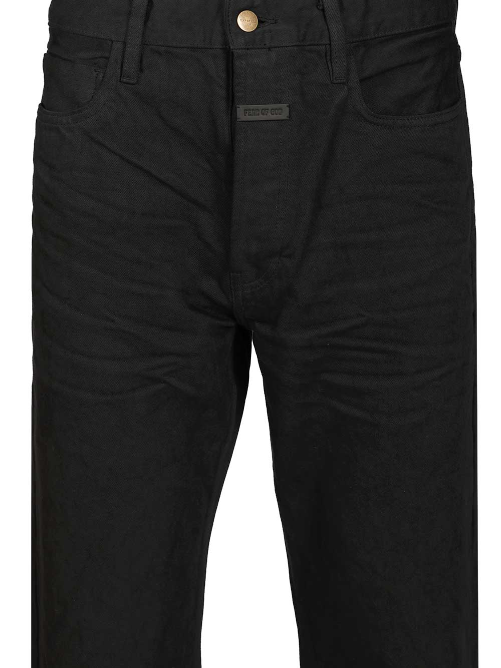 Fear Of God Straight Jeans - Black | 1ffd10b449db307629d88a2c66037a3a53ae6cba