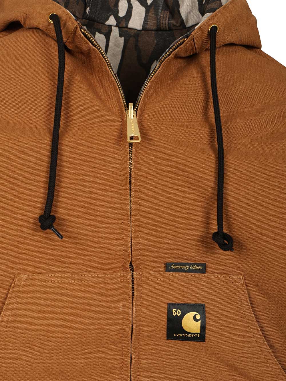 Carhartt Wip 50 Years Anniversary Og Active Jacket Canvas Jackets - Brown | 712b1e1e4b4d5bfac510d069a6b1bcdc894eb351