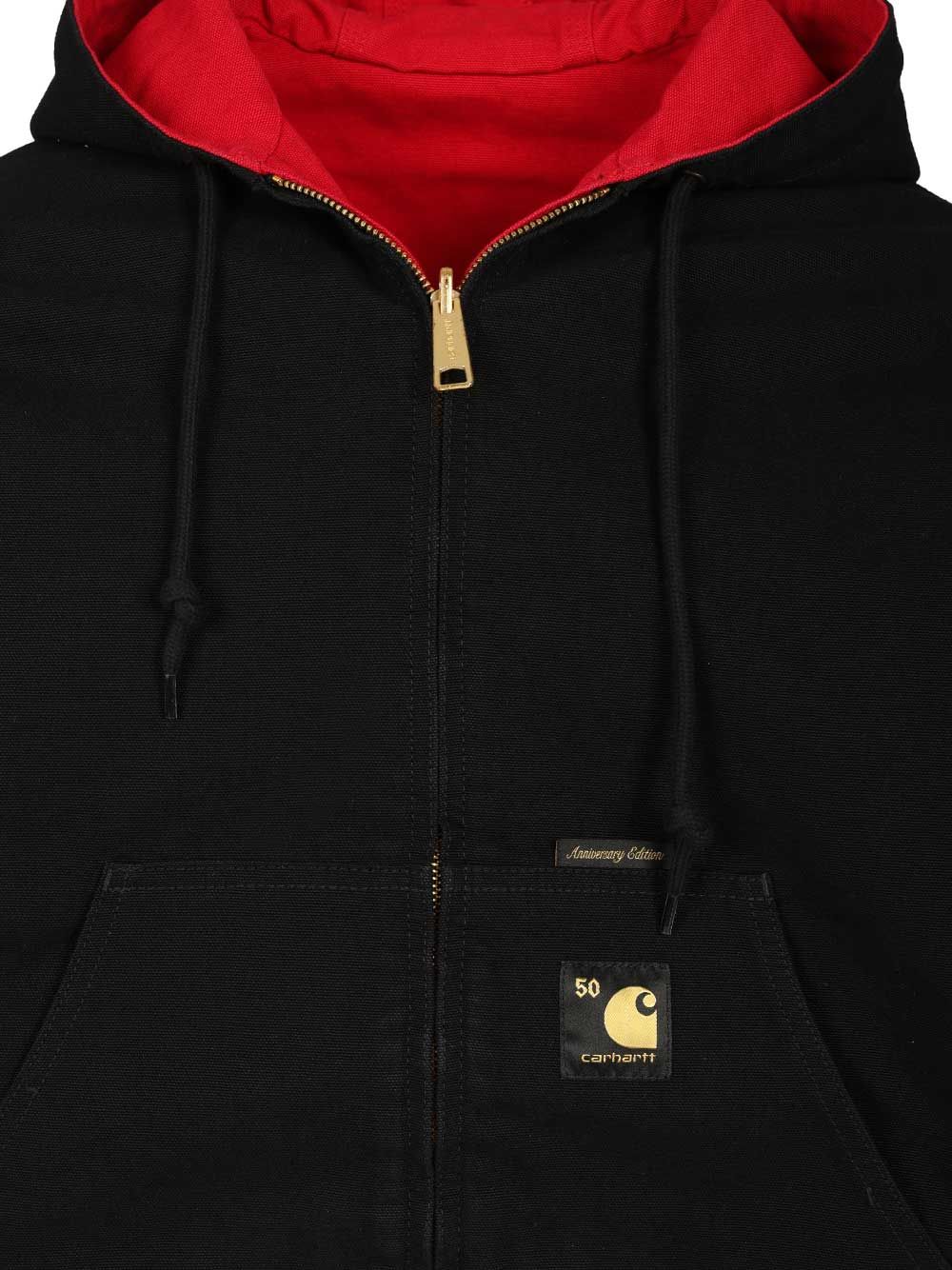 Carhartt Wip 50 Years Anniversary Og Active Jacket Canvas Jackets - Black | 42d8cd8edf21f1b8438170a7b63344c8fa638377