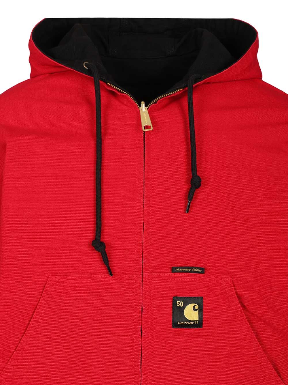 Carhartt Wip 50 Years Anniversary Og Active Jacket Canvas Jackets - Black | efe34aa03f9bc08a23bc1fef7315a7b073776d58