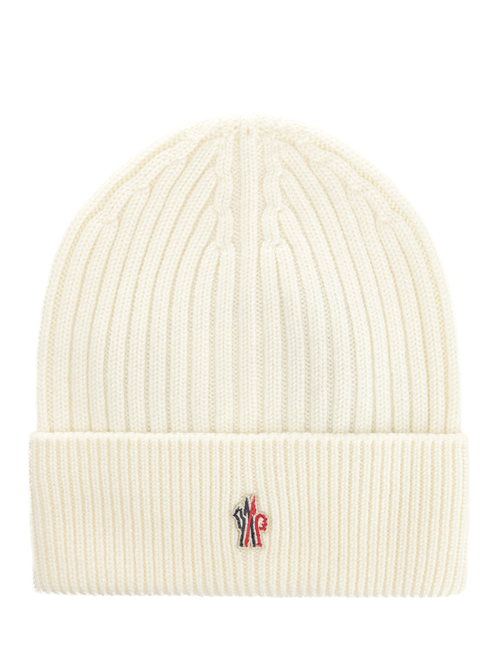 Moncler Grenoble Wool Hat Hats - White | 68e88854302b507263cf9b5a1132216b80d16fdb