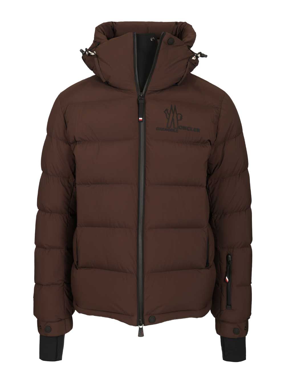 Moncler Grenoble Isorno Coats - Brown | 44de37c9ad0496d8a8451fddb9dd523419526391