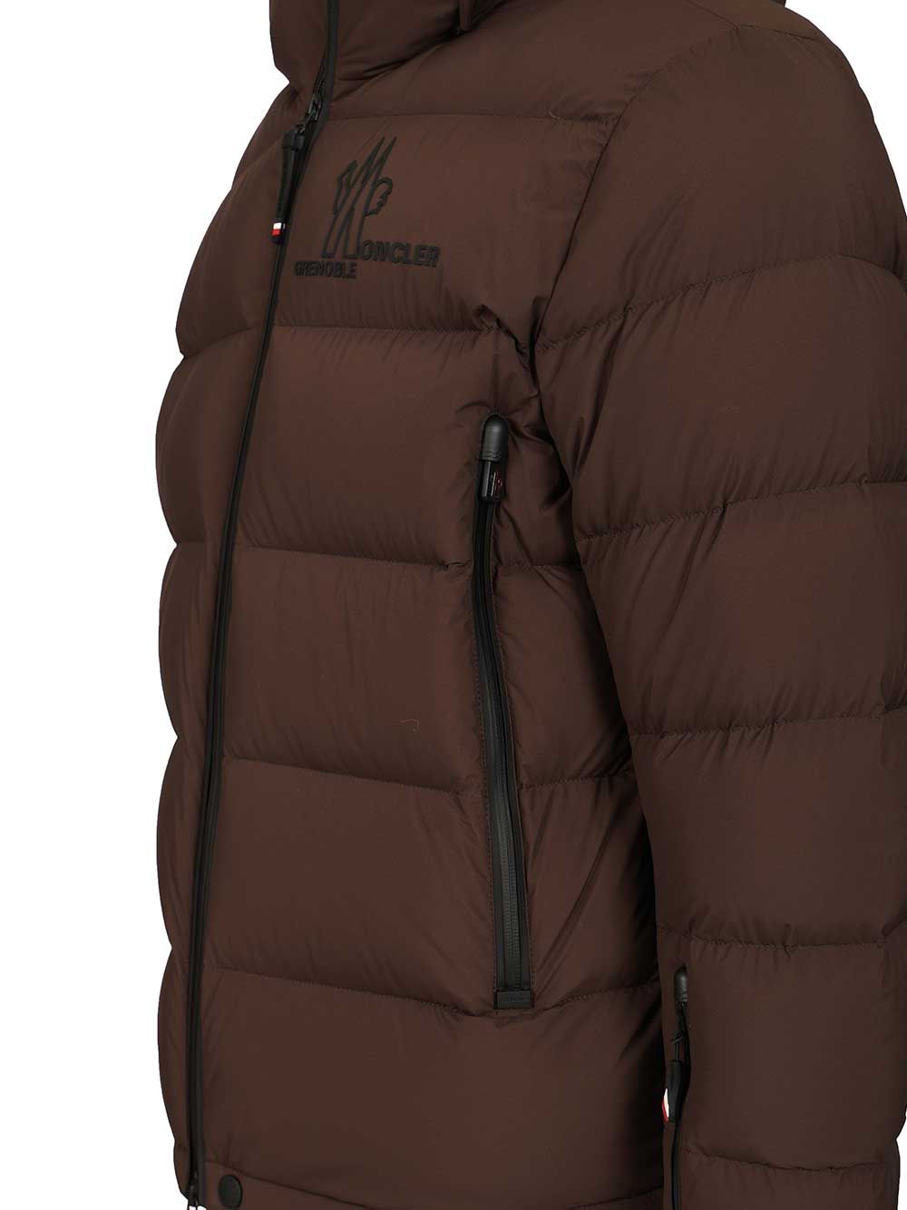 Moncler Grenoble Isorno Coats - Brown | dd1a1bc5620eb26ad1b76b65081359ecacb22a11