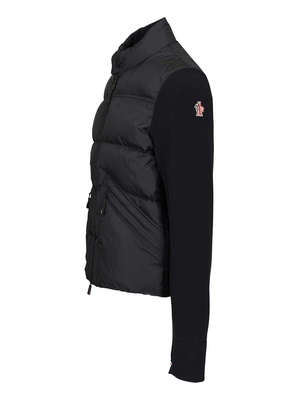 Moncler Grenoble Padded Cardigan Sweatshirts - Blue | 676cf74ae5968a4a6a22e7d48322ba9c742bae18