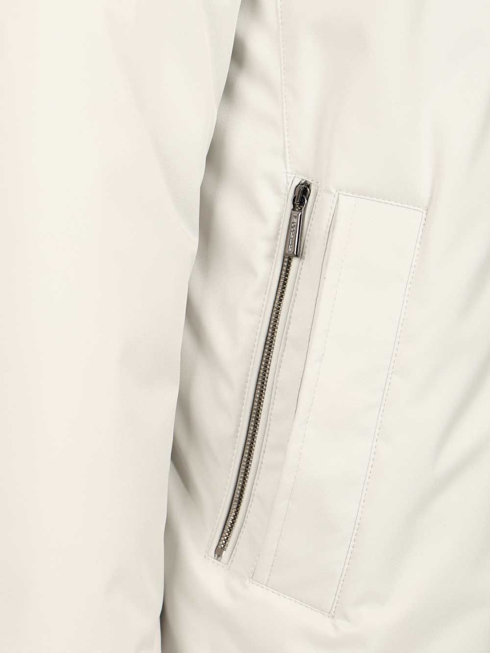 Moorer Vermont-Ads Long Down Jacket Coats - White | 6c70d1d1aa6a24d5a9744636738d927c64f553c5