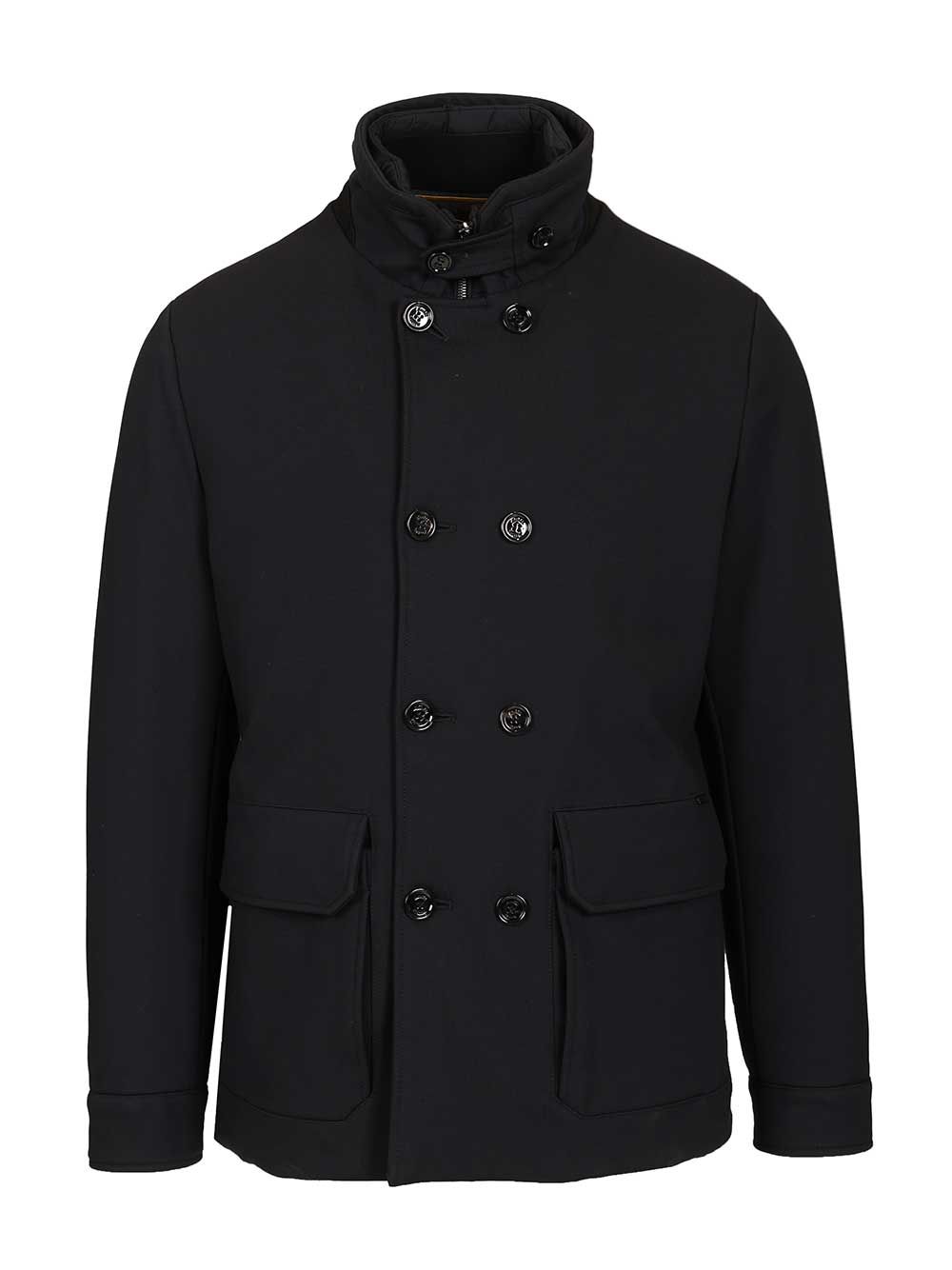 Moorer Bas-Tz Jacket Coats - Blue | 62a0df742fef215bf8f51d2825c9bc8cf215d0f1