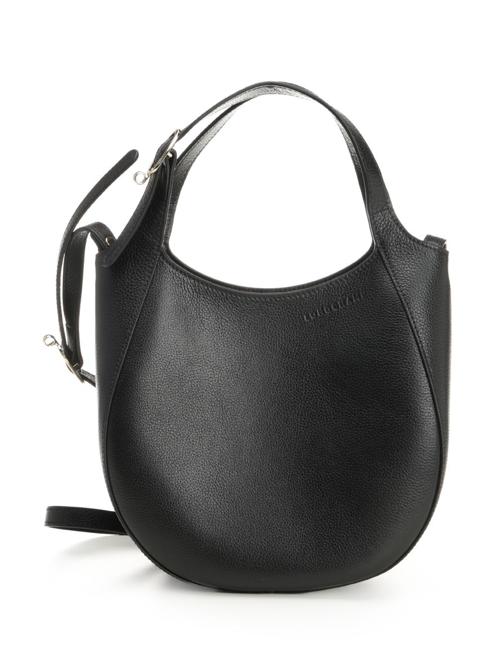 Longchamp Paris Le Foulonné Handbags - Black | 398ad1322d0f879f7e6f3a12024579fe096e6927
