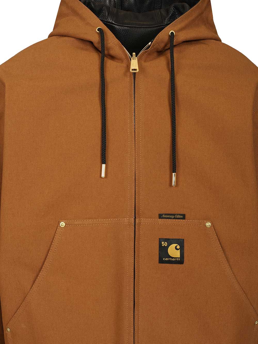 Carhartt Wip 50 Years Anniversary Og Active Jacket Leather Jackets - Black | 6ae414d8adc25a60241d1507e15e90962e3f7d25