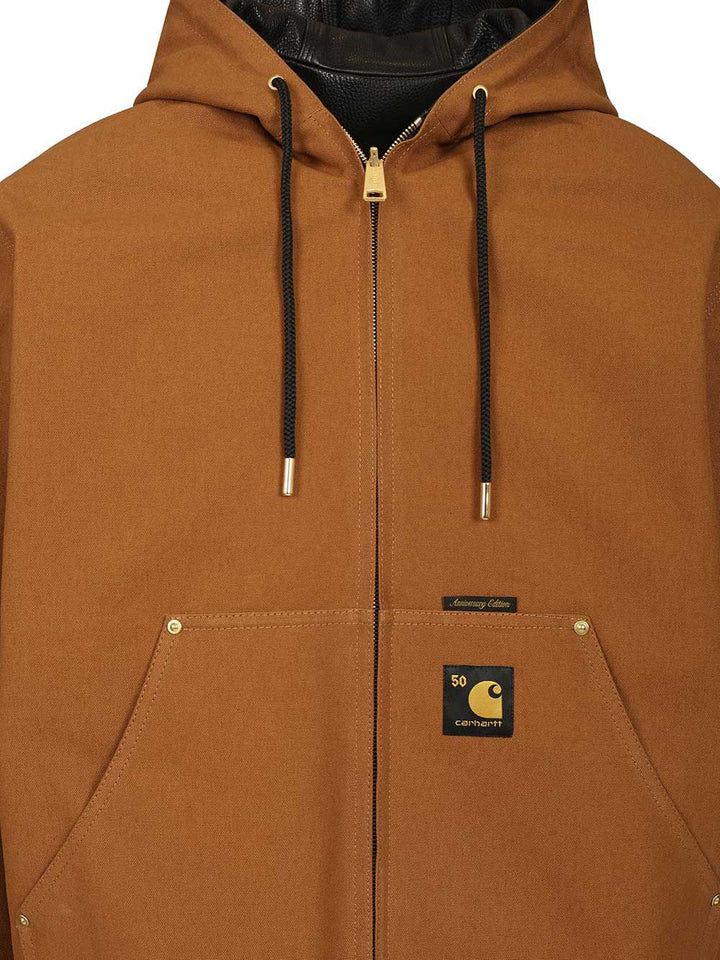 Carhartt Wip 50 Years Anniversary Og Active Jacket Leather Jackets - Black | 6ae414d8adc25a60241d1507e15e90962e3f7d25