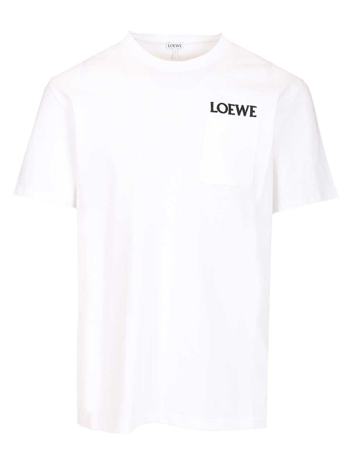 Loewe Relaxed Fit T-Shirt - White | a815bfdcde4baffcb2081050a4ba49bbf5cb06a4