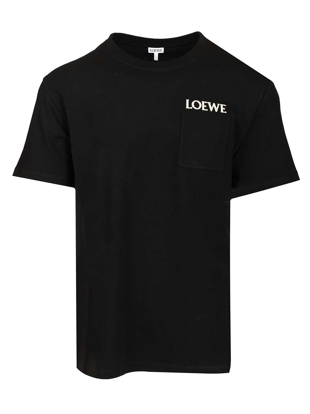 Loewe Relaxed Fit T-Shirt - Black | 66116ab85c0cea001c65e88a143af963fc52cc13