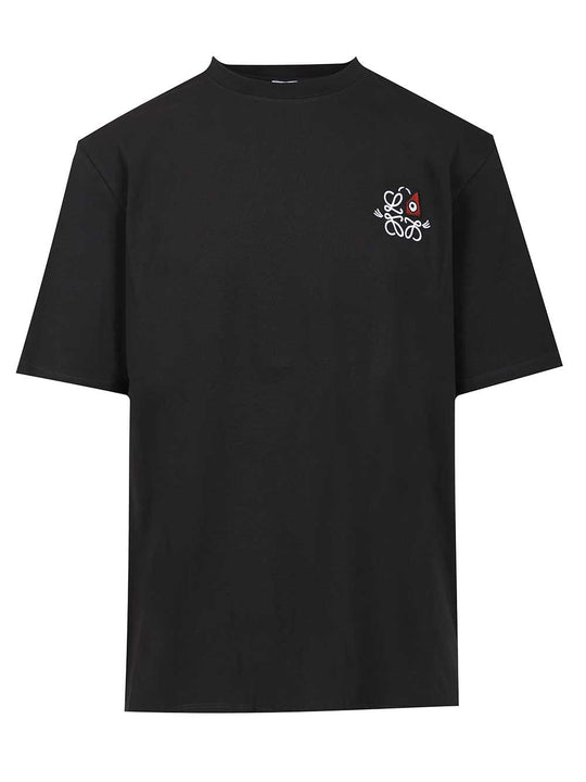 Loose-Fit T-Shirt Blue