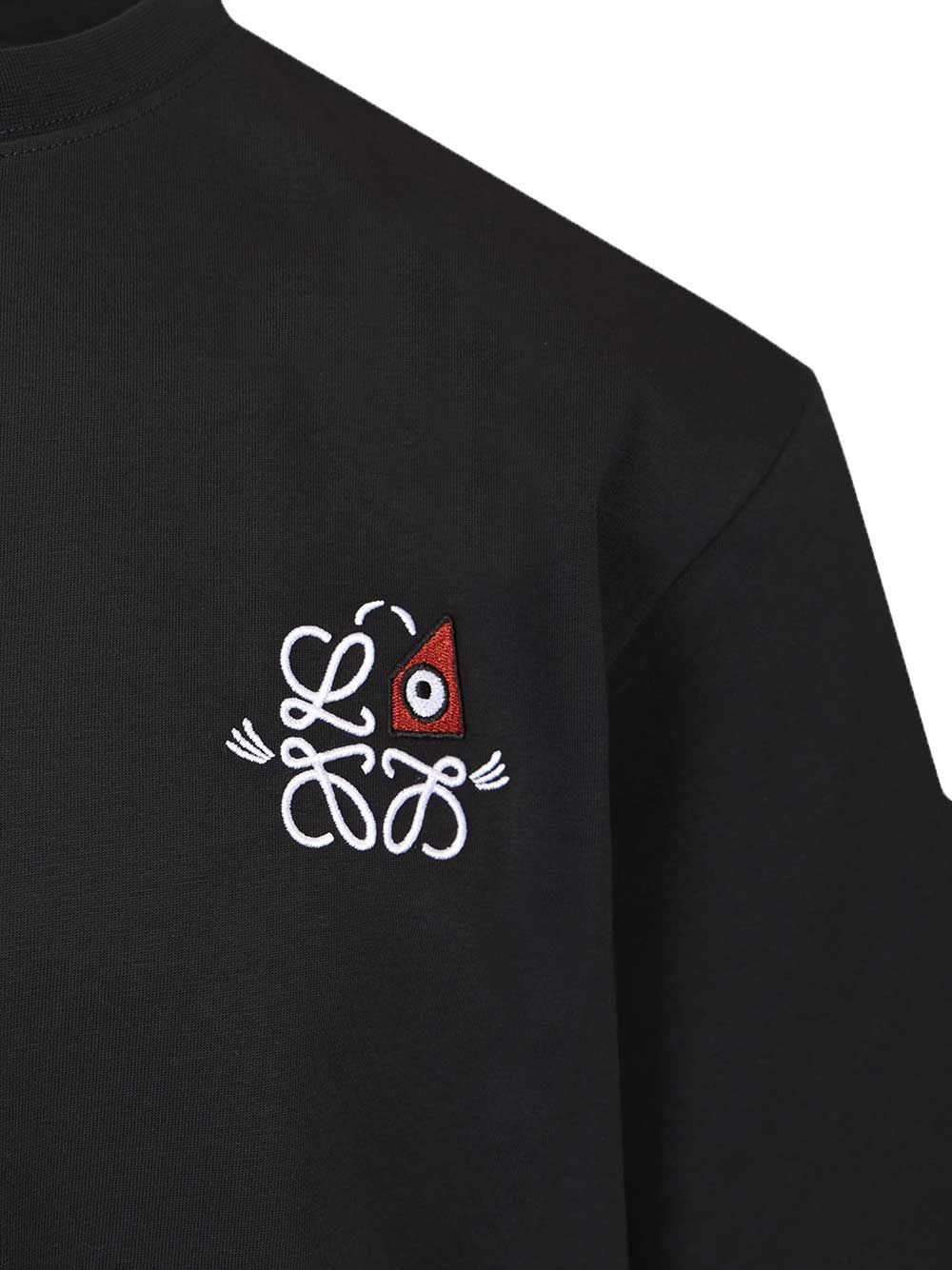 Loewe Loose-Fit T-Shirt - Blue | a4e31bc3ba3bff2c62d8c2fcbc1f6c29981bc68b