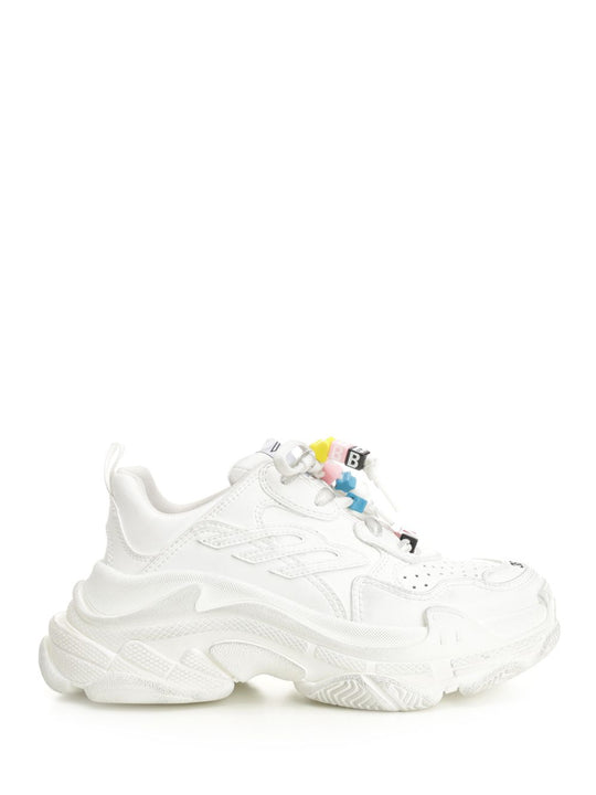 Triple S Sporty Sneakers White