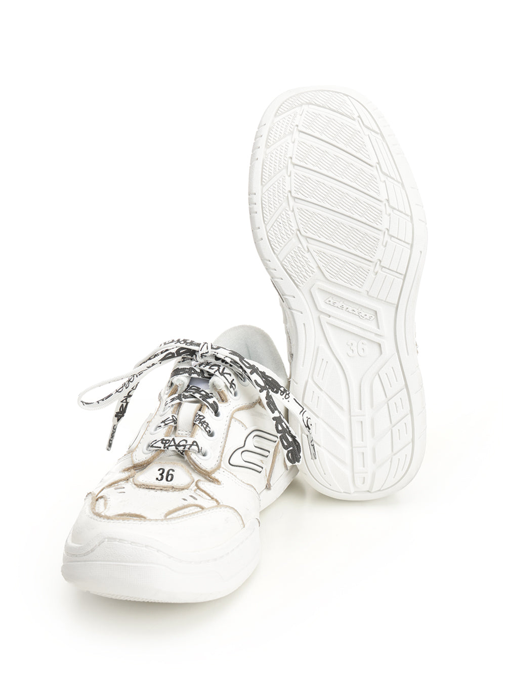 Balenciaga Hamptons Sneakers - White | 5871abd82e1791c228553df51c38c57d2193dec1