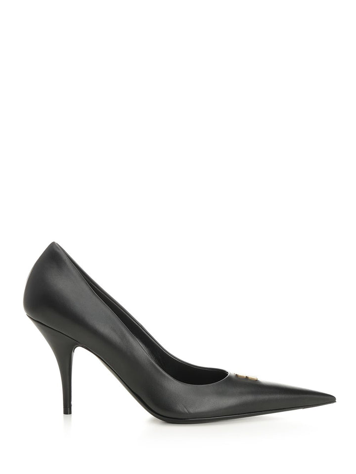 Balenciaga Décolleté Avenue Bb Editor Pumps - Black | 1d878cbaa71668187d4b0abf2cd38e84a4f30cc4
