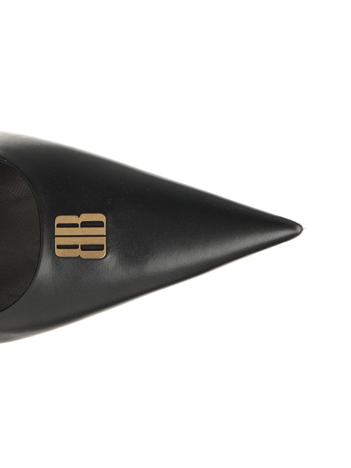 Balenciaga Décolleté Avenue Bb Editor Pumps - Black | 874908dd342795b1d1ab94c24786fed1d49ffbfb