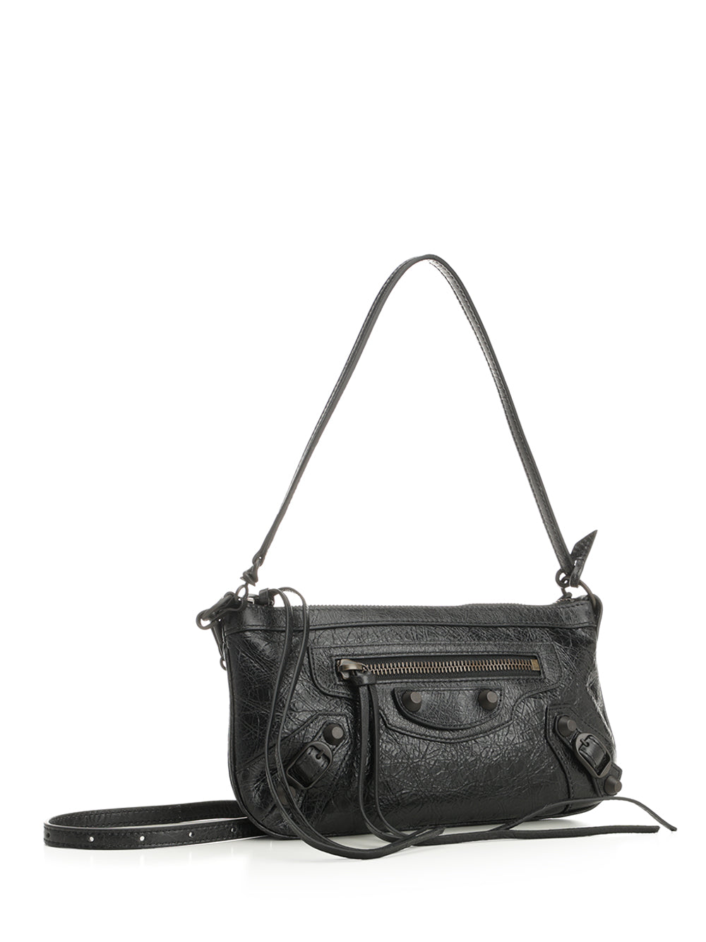 Balenciaga Le City Shoulder Bags - Black | 996eb39ff95e47d7cb22814af94e0472514ebd2d