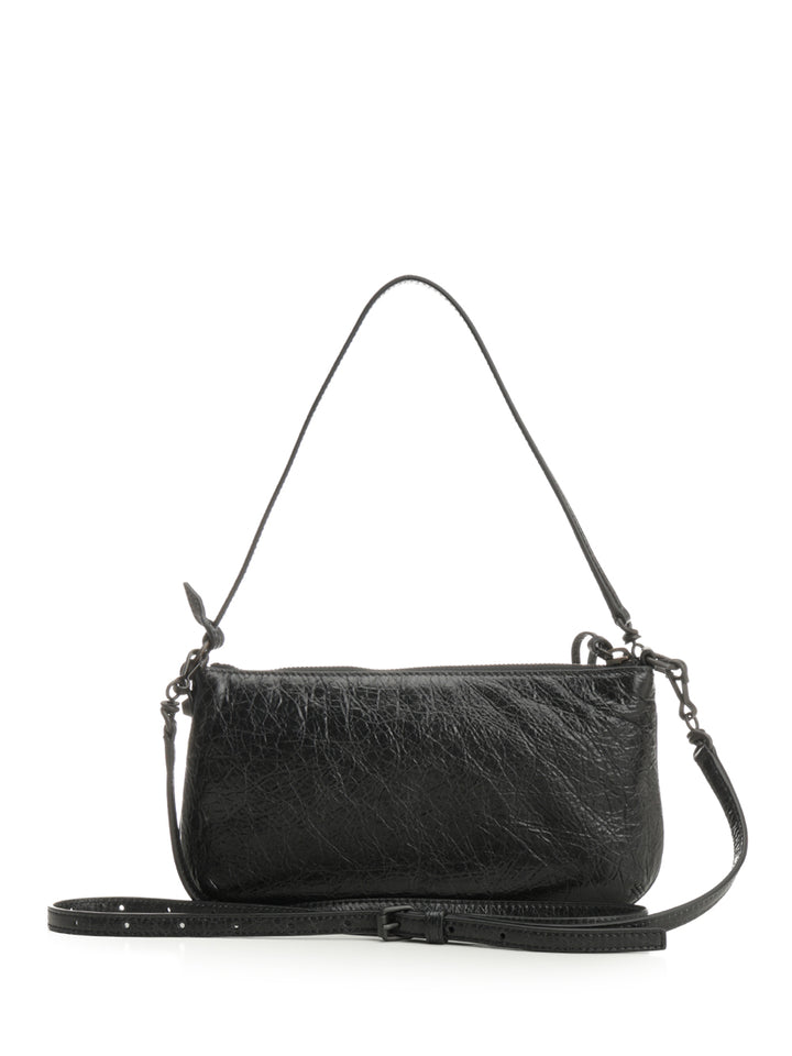 Balenciaga Le City Shoulder Bags - Black | 8abe3fa8e748f6915317a7f4092bf78633cbdae3