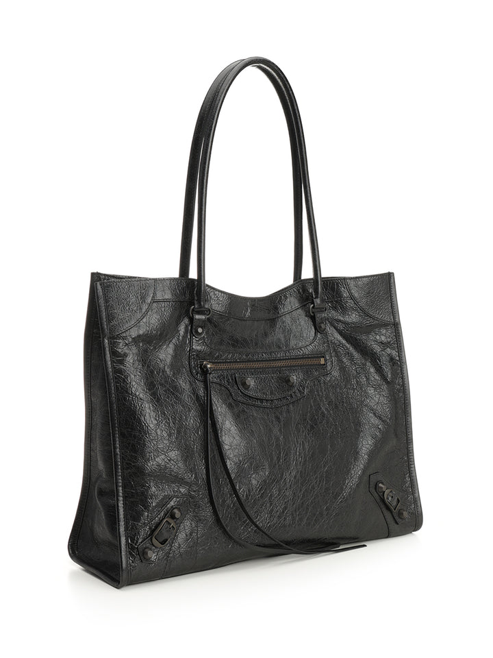 Balenciaga Le City Bag Handbags - Black | 93579c8f6b86ed0c2b9f2acab1a0661650f40ba8