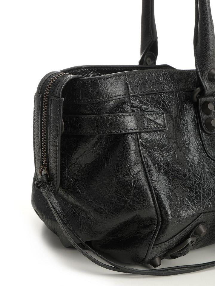 Balenciaga Le City East-West Bag Shoulder Bags - Black | d9d010909e78853fd05f463457a684b1cdbafa83