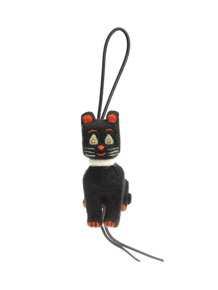 Loewe Felt Cat Charm By Louis Wain Keyrings - Black | aaa5244386b152425cd2906efcda2138679f0b9d