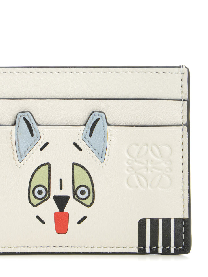 Loewe Futurist Cat Wallets - White | 69a6318d92f6b6b5294032fe6c2e9638b6ba663d